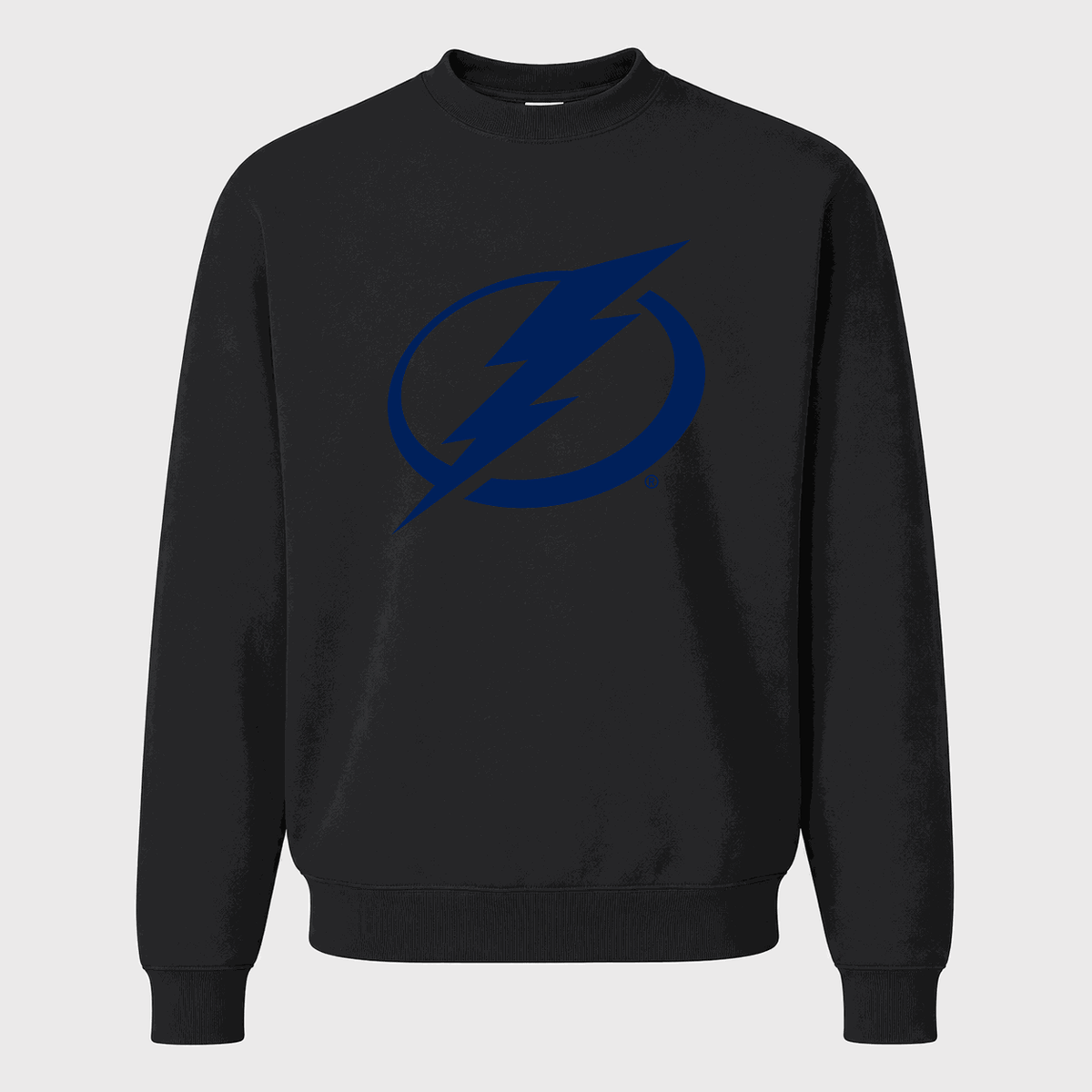 Men's Tampa Bay Lightning Crewneck Sweatshirt - Black