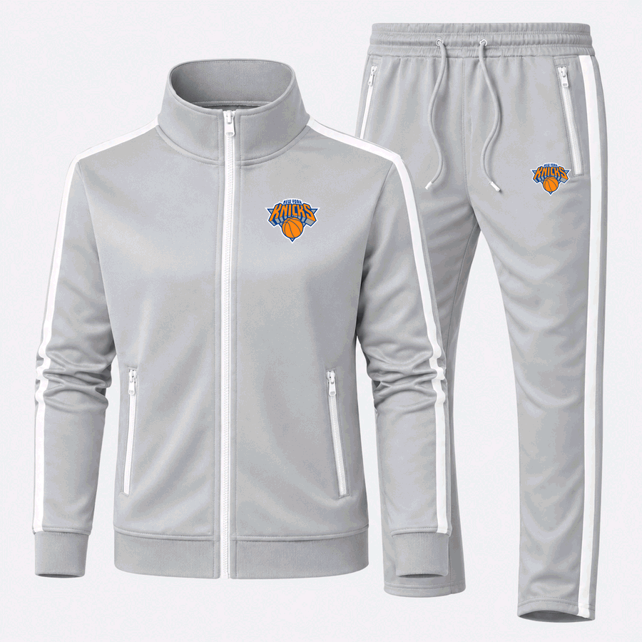 New York Knicks tracksuit in Gray