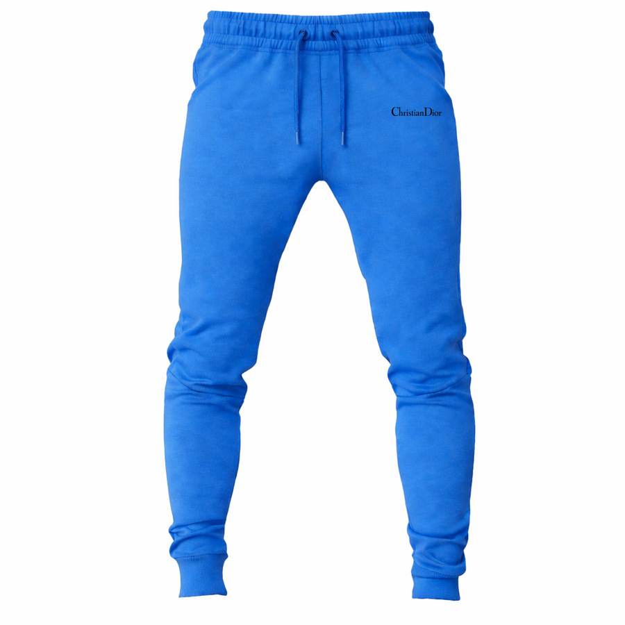 Dior Black joggers sweatpants - Sky Blue
