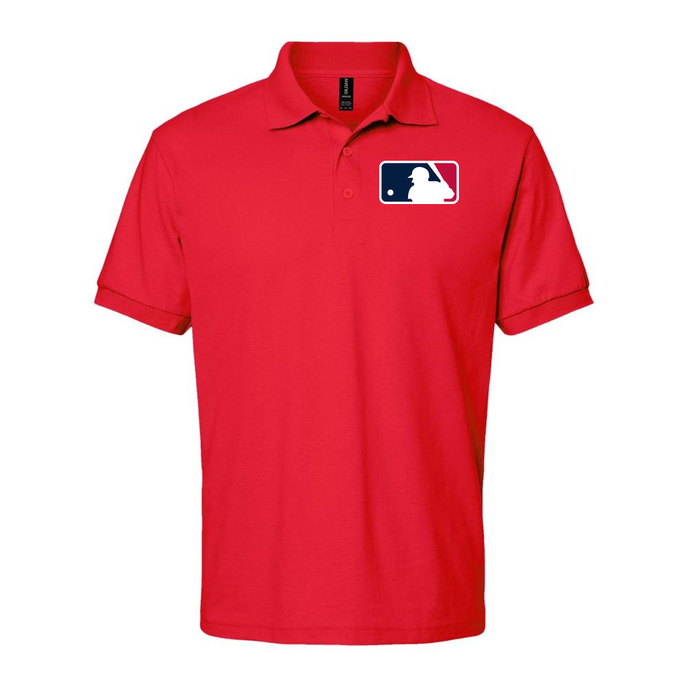 Men's Major League Baseball Dry Blend Polo - Red