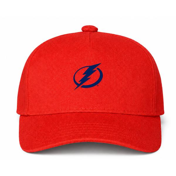 Tampa Bay Lightning NHL Logo Red Dad Baseball Cap Hat