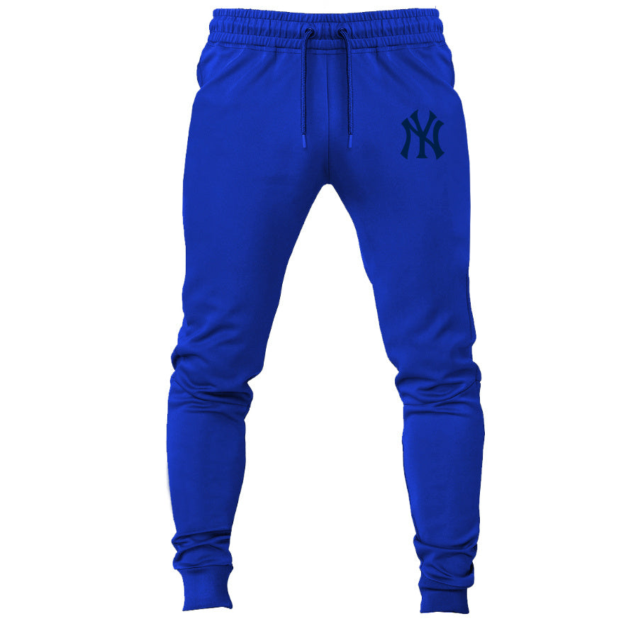 New York Yankees joggers sweatpants - Royal Blue