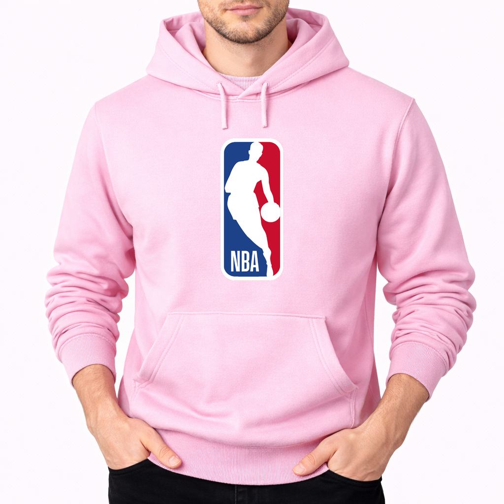 Men's nba Pullover Hoodie - Pink
