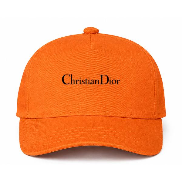 Dior Logo Version 3 Orange Dad Baseball Cap Hat
