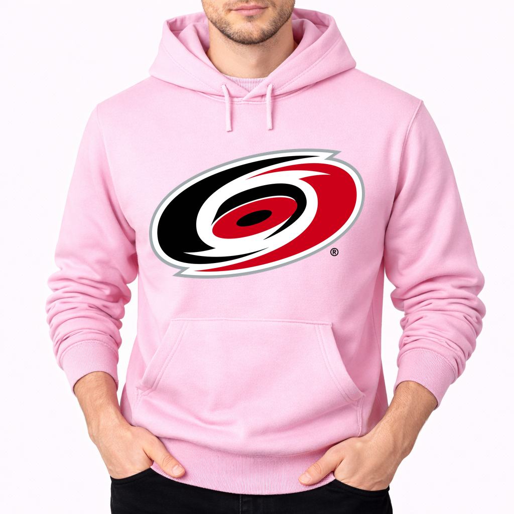 Men's Carolina Hurricanes Pullover Hoodie - Pink