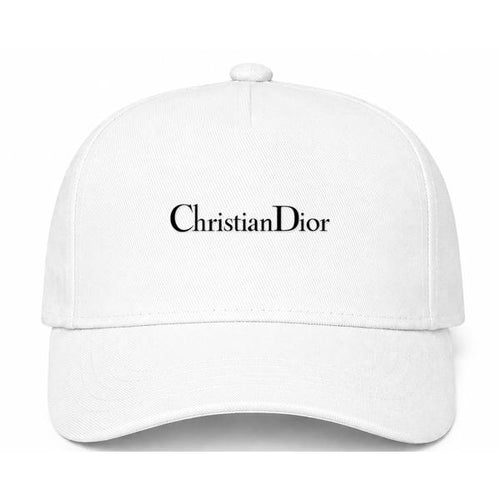 Dior Logo Version 3 White Dad Baseball Cap Hat