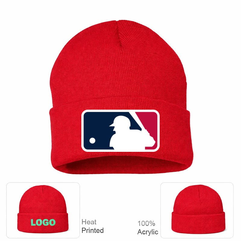 Major League Baseball Beanie Hat - Red