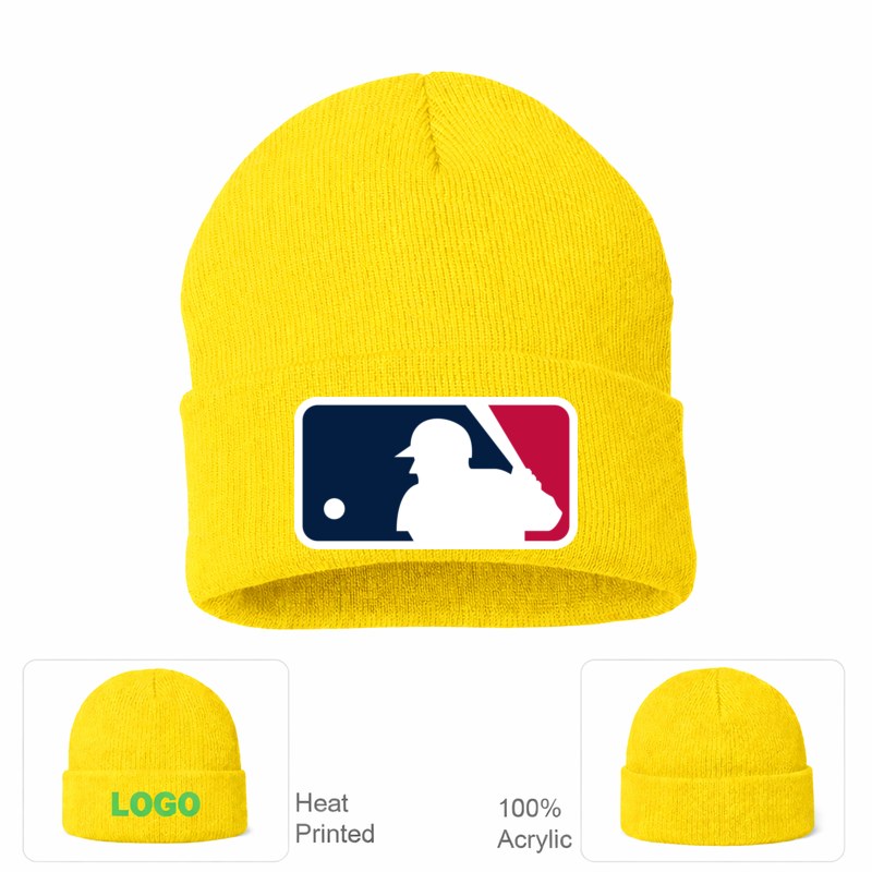 Major League Baseball Beanie Hat - Yellow