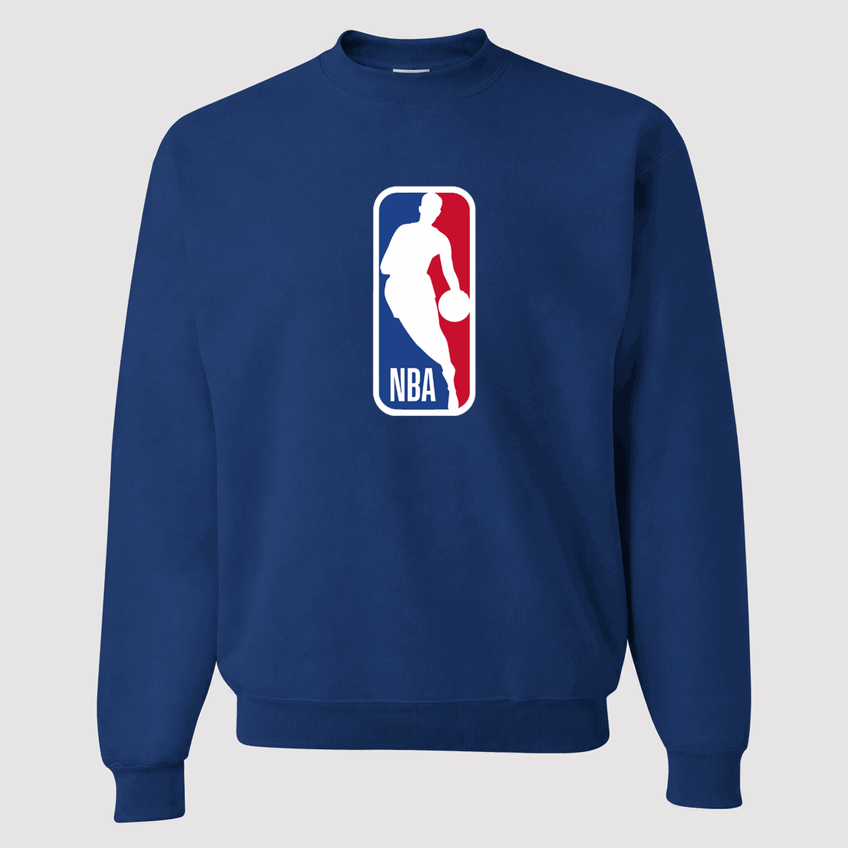 Men's NBA Logo Crewneck Sweatshirt - Blue