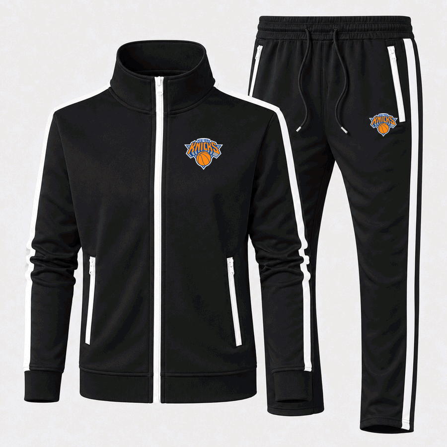 New York Knicks tracksuit in Black