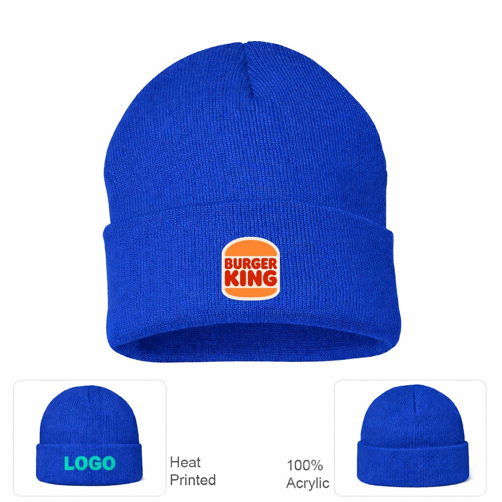 Burger King Beanie Hat - Royal Blue
