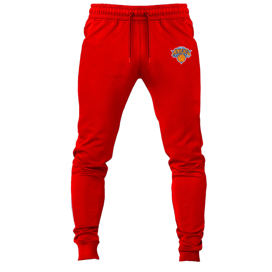 New York Knicks joggers sweatpants - Red