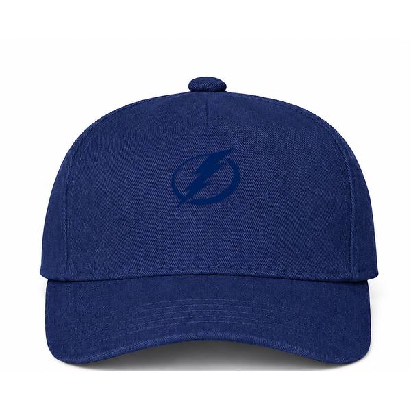 Tampa Bay Lightning NHL Logo Navy Dad Baseball Cap Hat