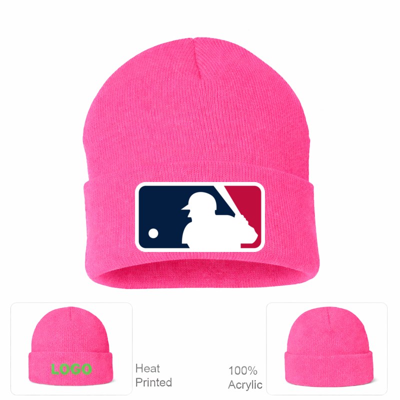 Major League Baseball Beanie Hat - Pink