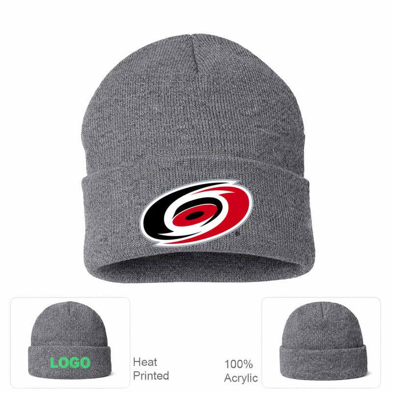 NHL Carolina Hurricanes Beanie Hat - Grey