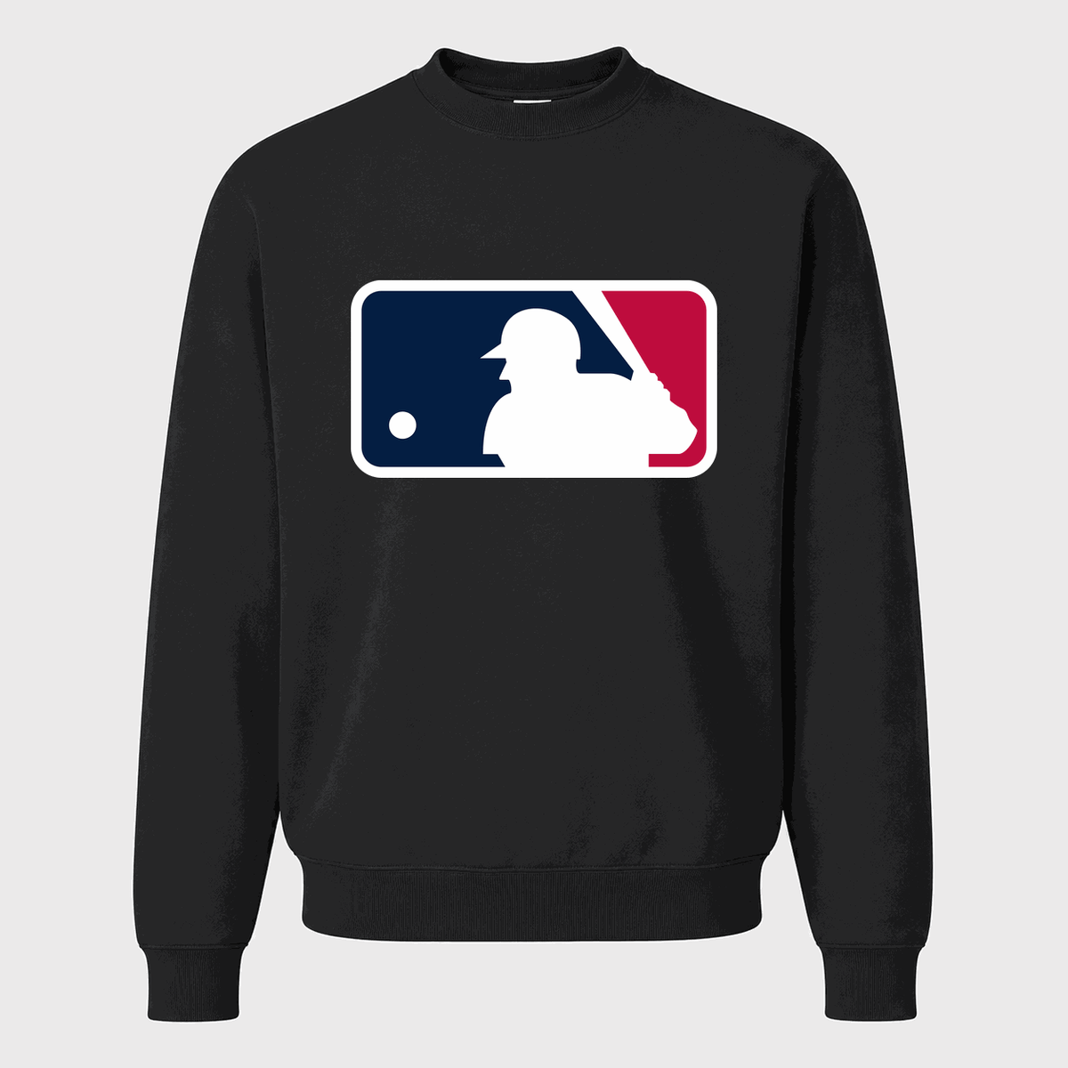 Men's Major League Baseball Crewneck Sweatshirt - Black