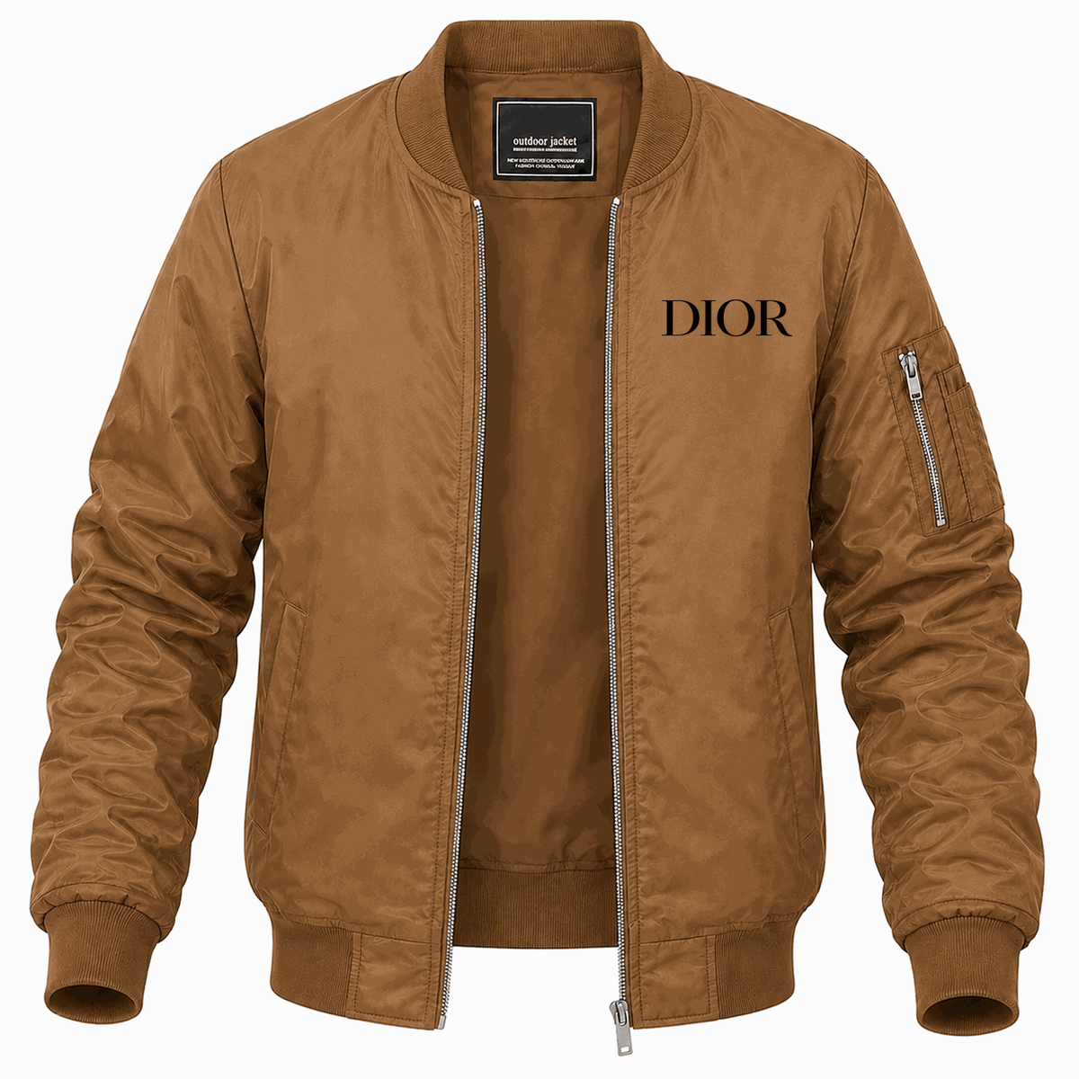 Men's Dior Lightweight Bomber Jacket - Brown