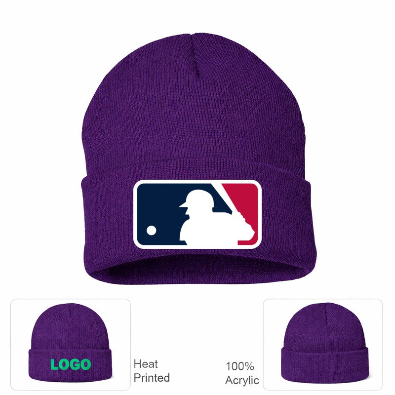 Major League Baseball Beanie Hat - Purple