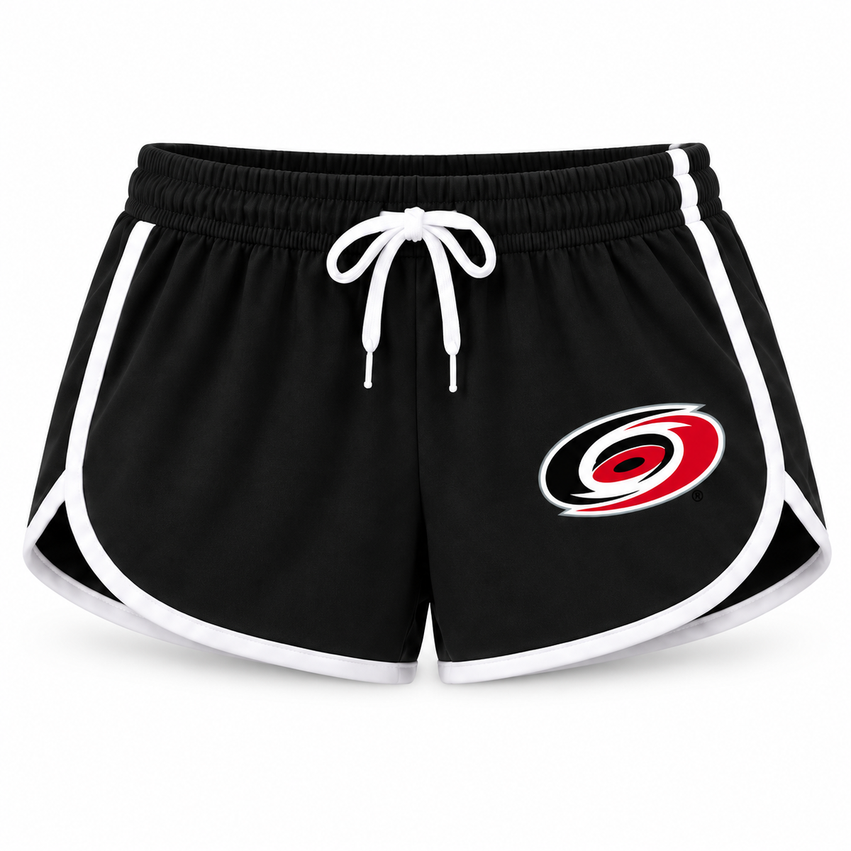 Women's Carolina Hurricanes Booty Shorts, Black
