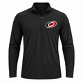 Black - Front View - Carolina Hurricanes Quarter-Zip