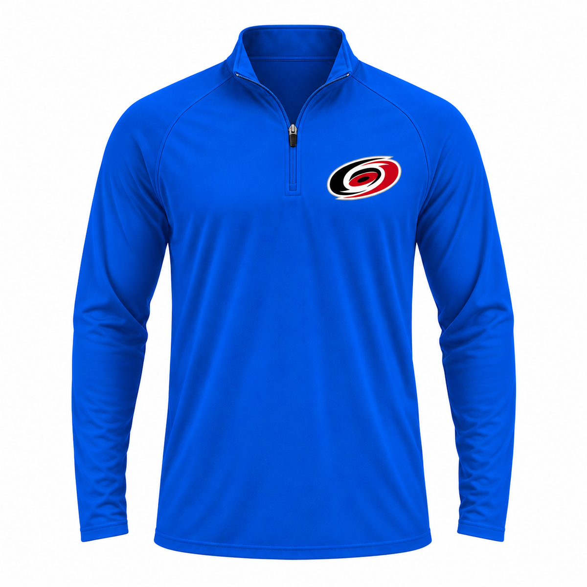 Royal Blue - Front View - Carolina Hurricanes Quarter-Zip