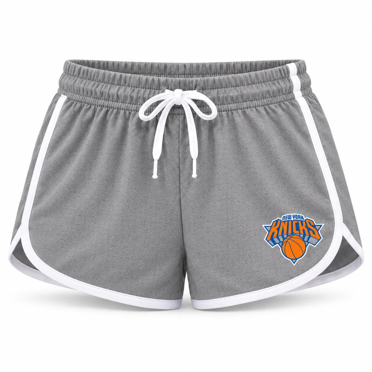 Women's New York Knicks Booty Shorts, Gray