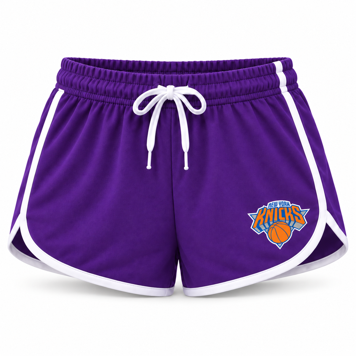 Women's New York Knicks Booty Shorts, Purple