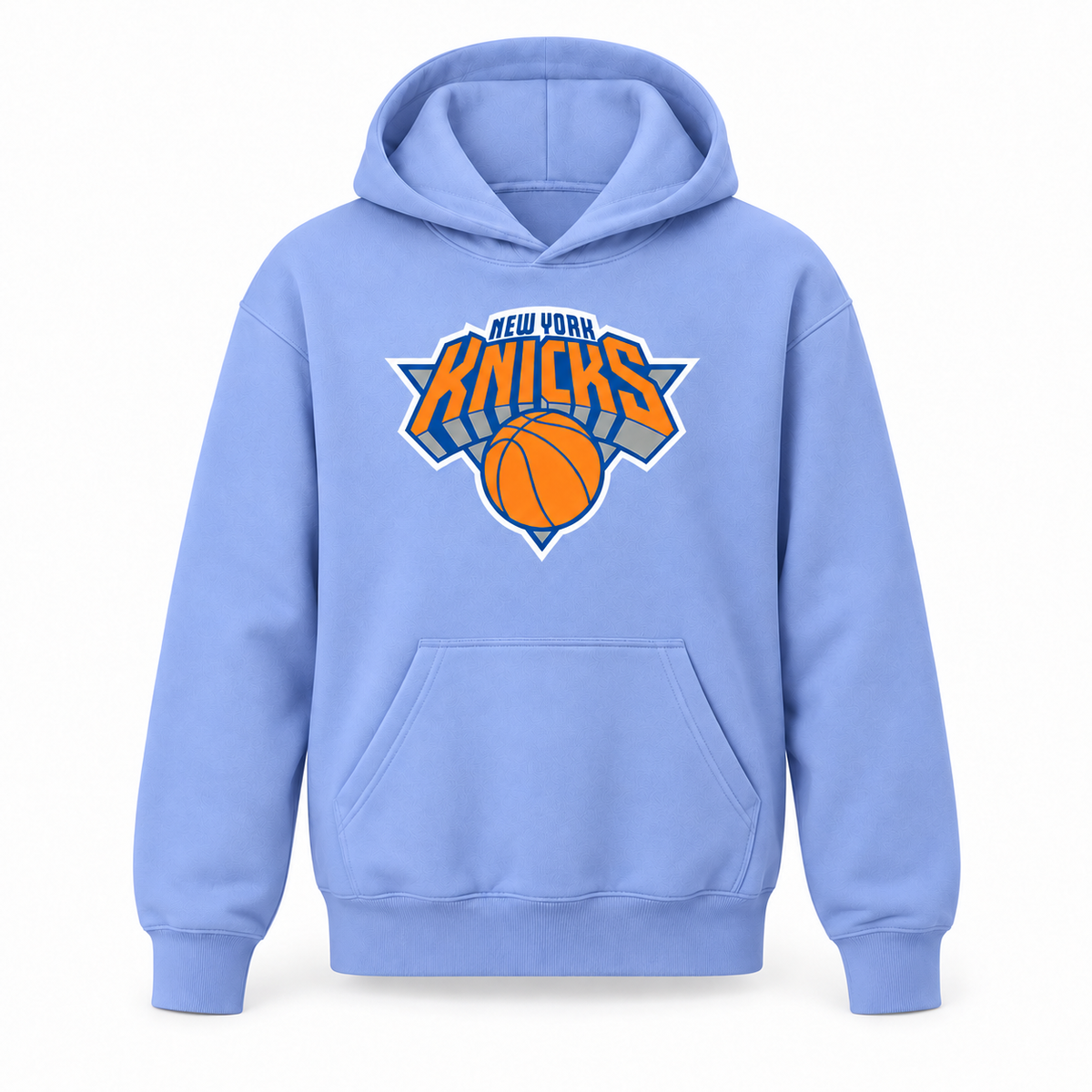 Youth New York Knicks pullover hoodie, Light Blue