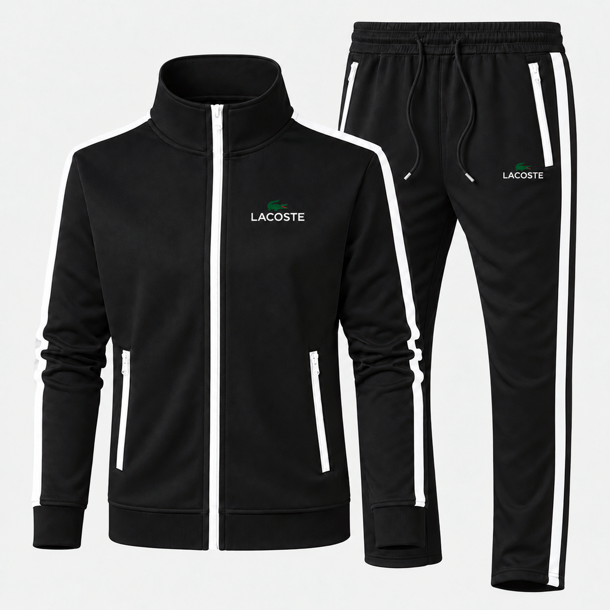 Lacoste tracksuit in Black