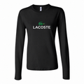 lacoste women long sleeve black