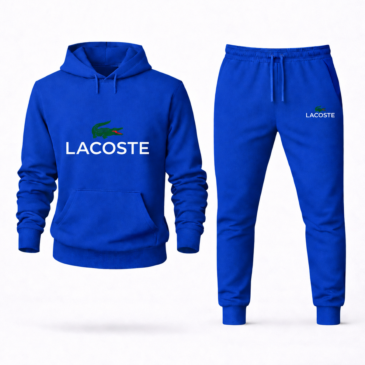 Lacoste Hoodie and Joggers Set - Blue