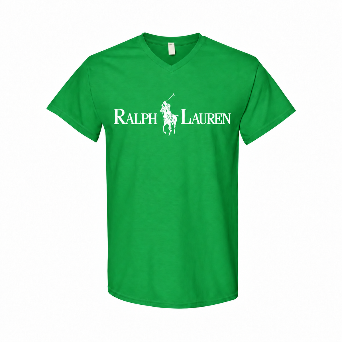 Men's Polo Ralph Lauren Cotton V-Neck T-Shirt - Green