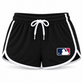 Women's MLB Booty Shorts, Black