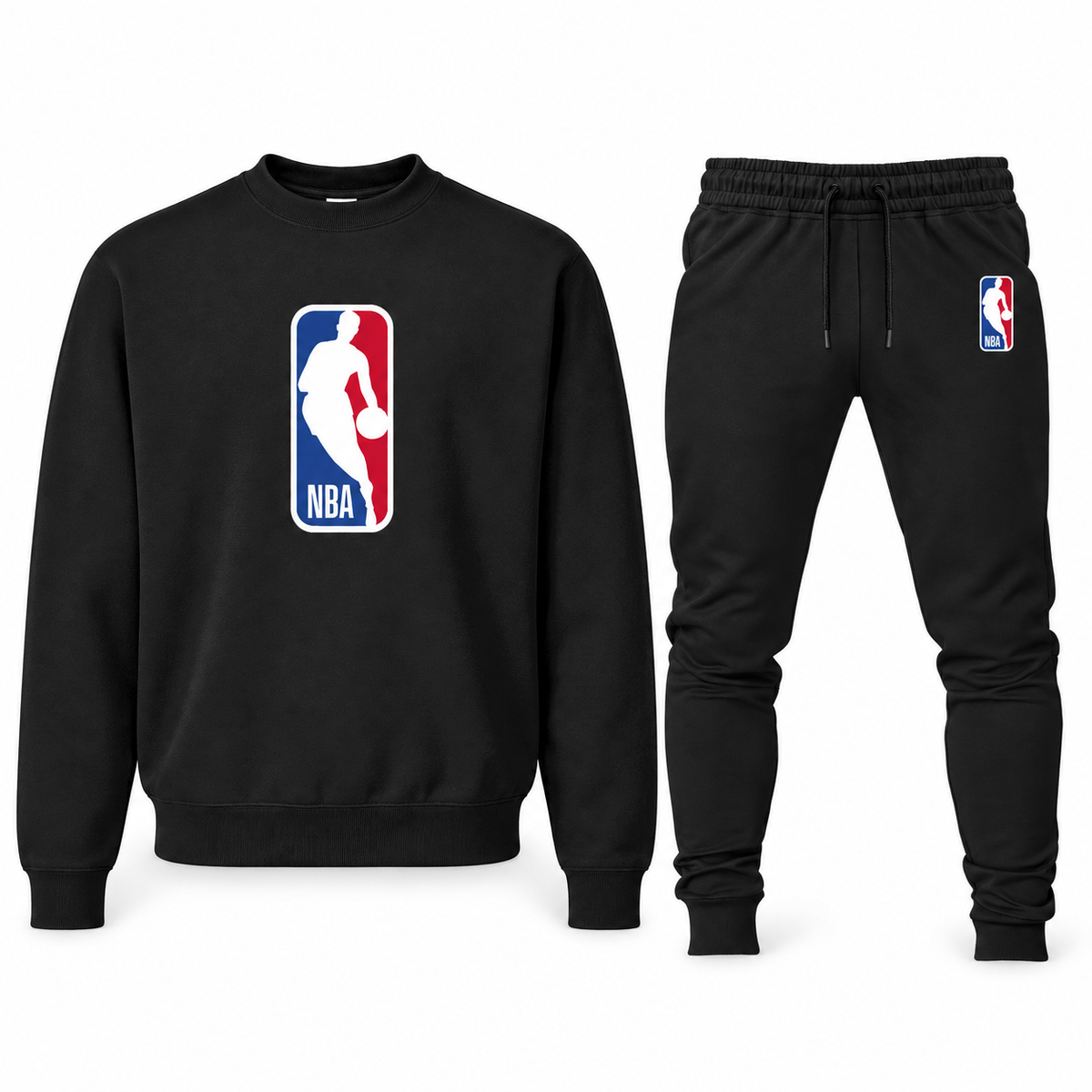 Men's NBA sweatshirt and joggers set, Black