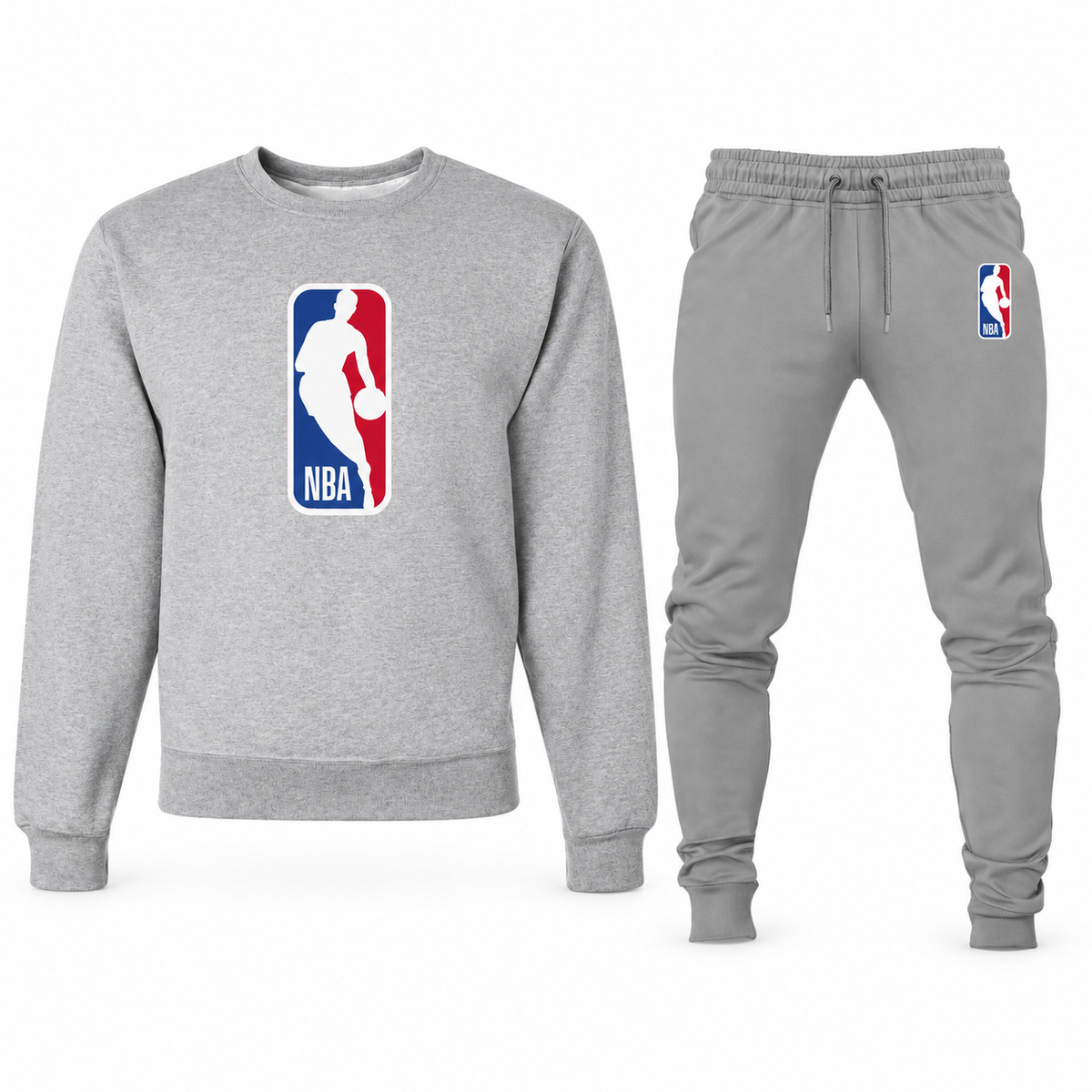 Men's NBA sweatshirt and joggers set, Gray