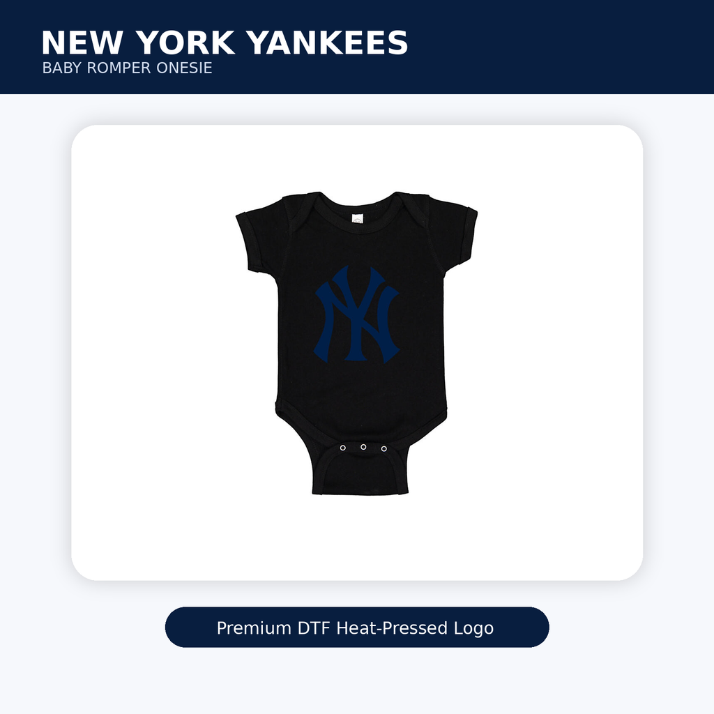 New York Yankees Baby Romper Onesie hero image