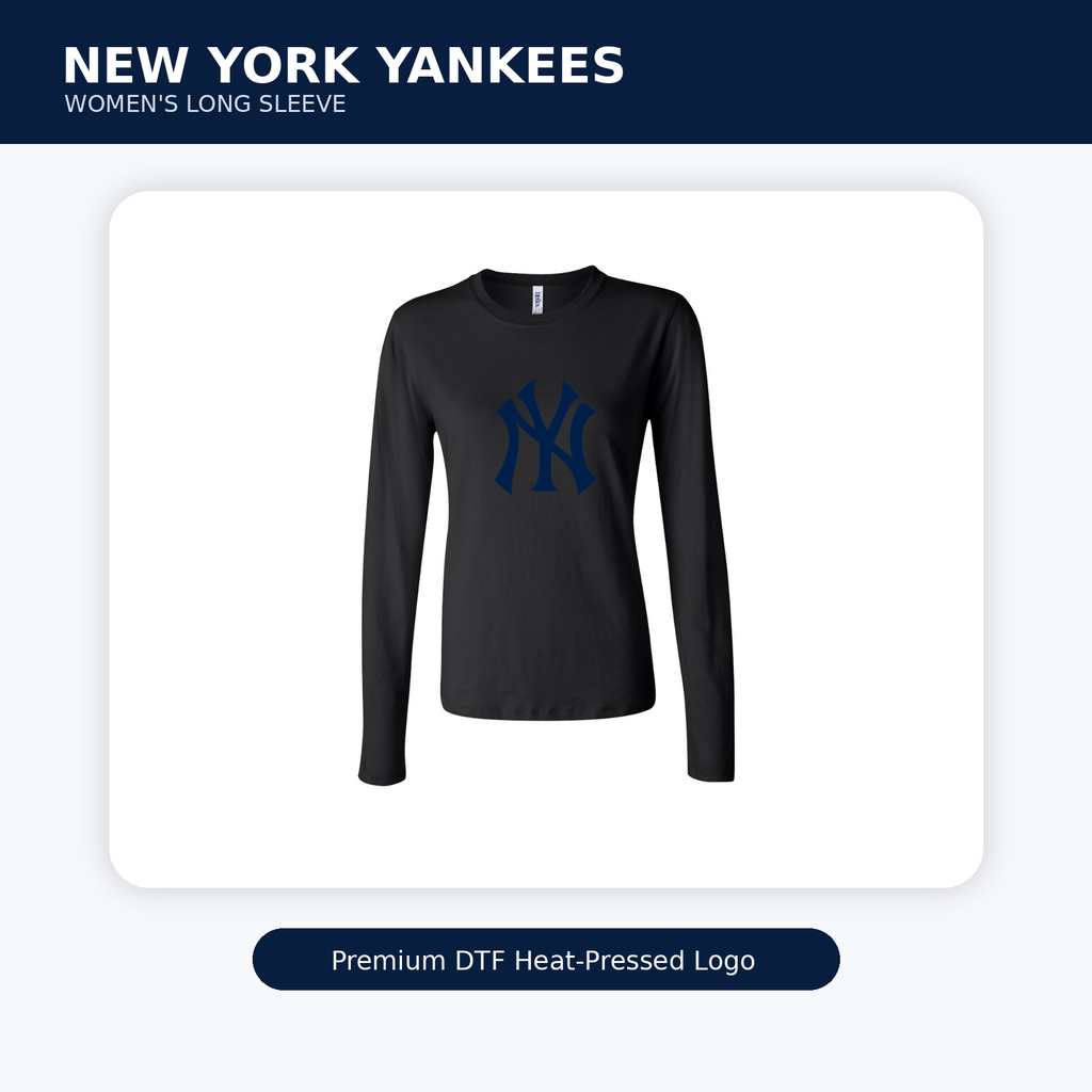 Women's New York Yankees Long Sleeve T-Shirt hero image