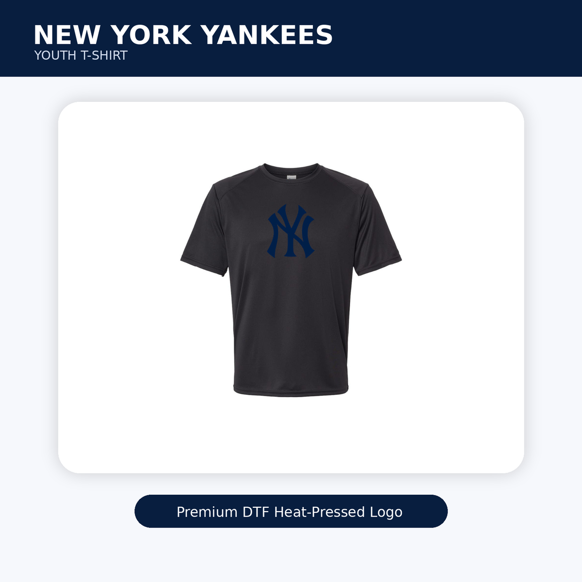 Youth New York Yankees Polyester T-Shirt hero image