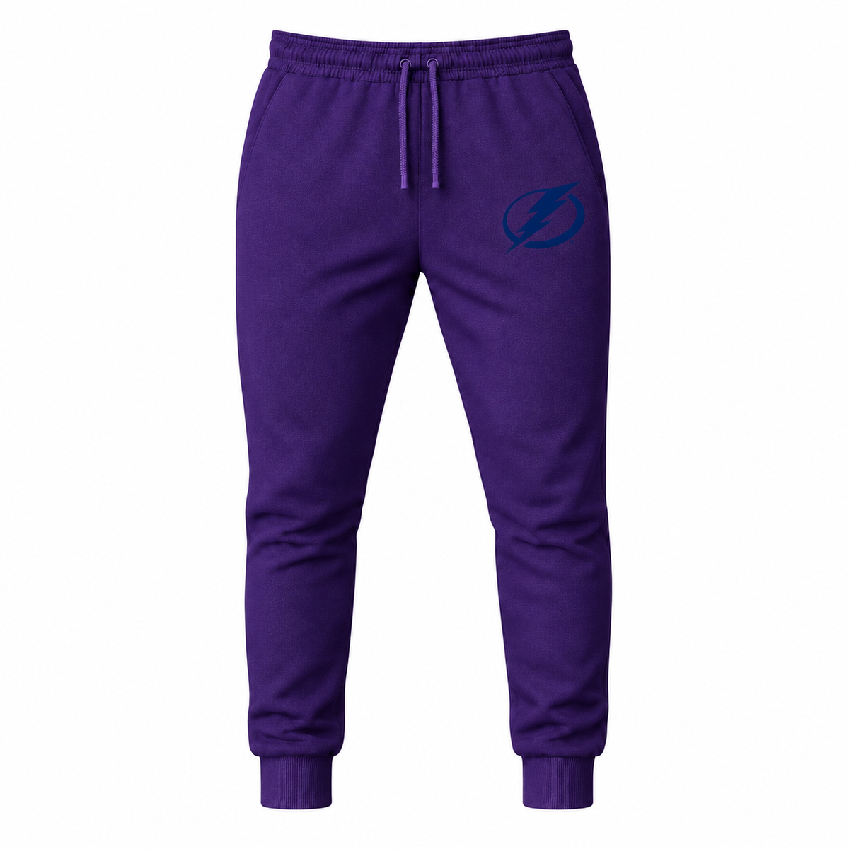 Men's Tampa Bay Lightning joggers sweatpants, Purple