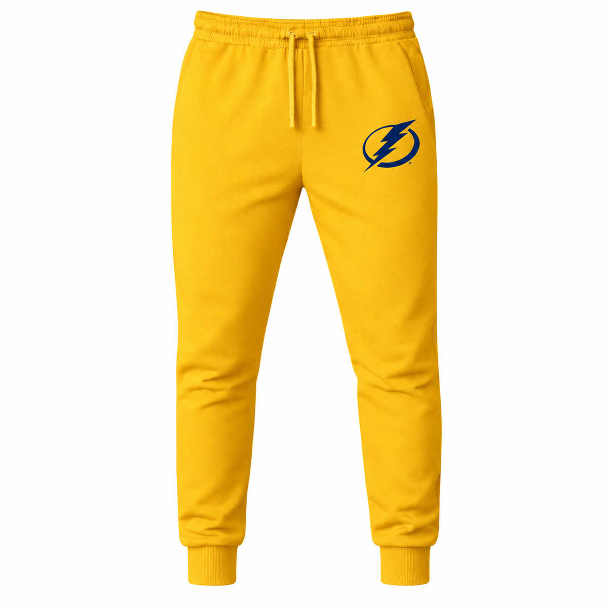 Men's Tampa Bay Lightning joggers sweatpants, Yellow