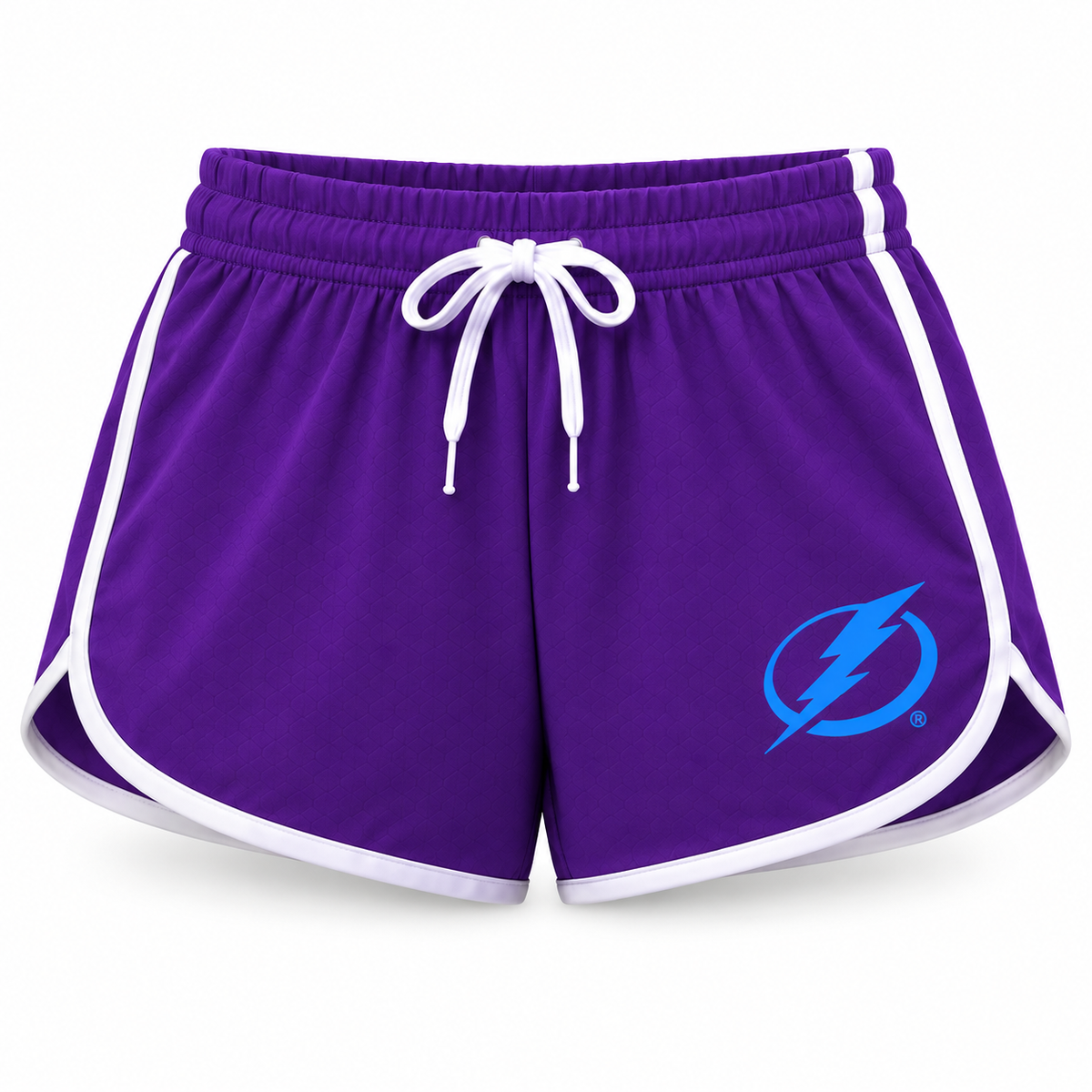 Women's Tampa Bay Lightning Booty Shorts, Purple