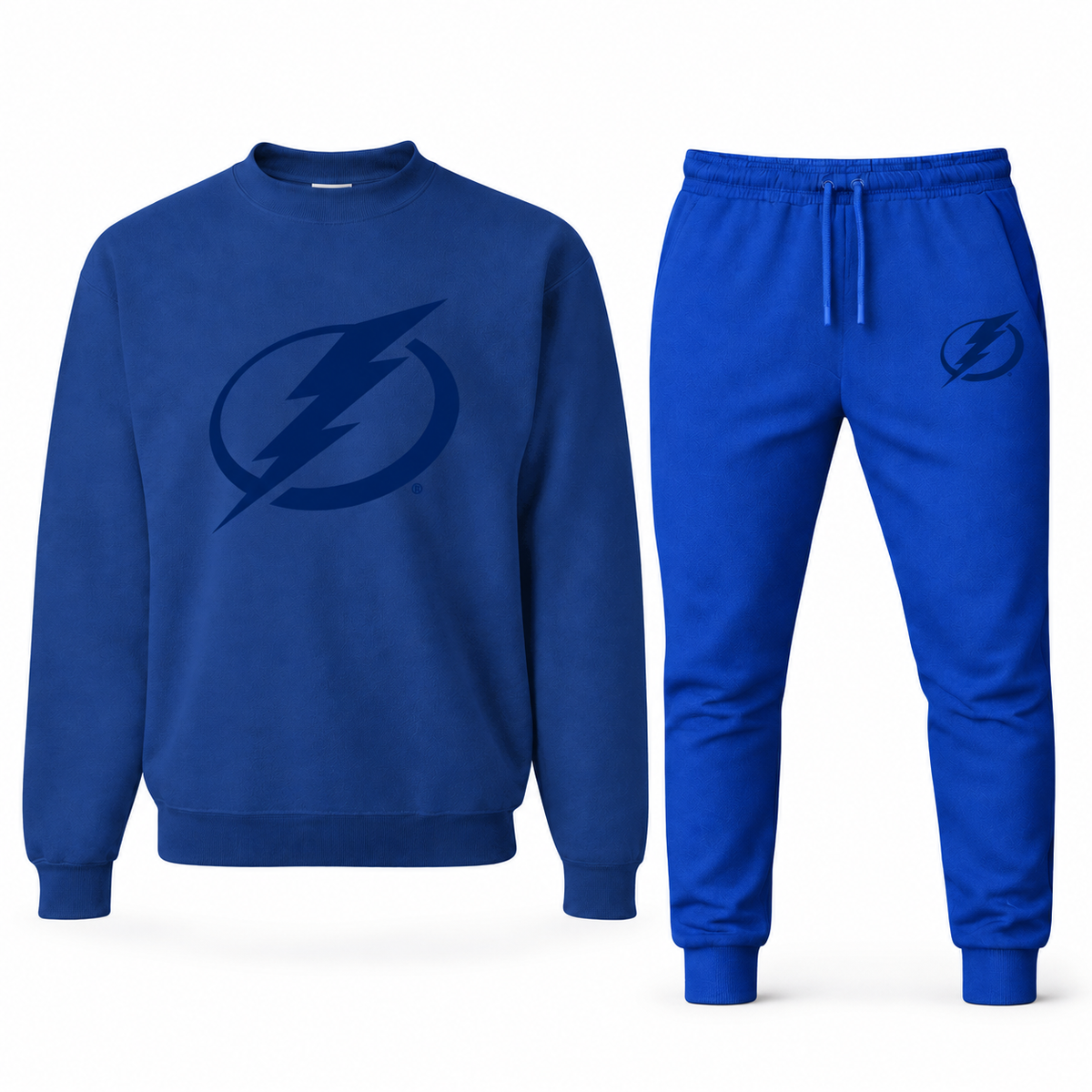 Men's Tampa Bay Lightning sweatshirt and joggers set, Blue