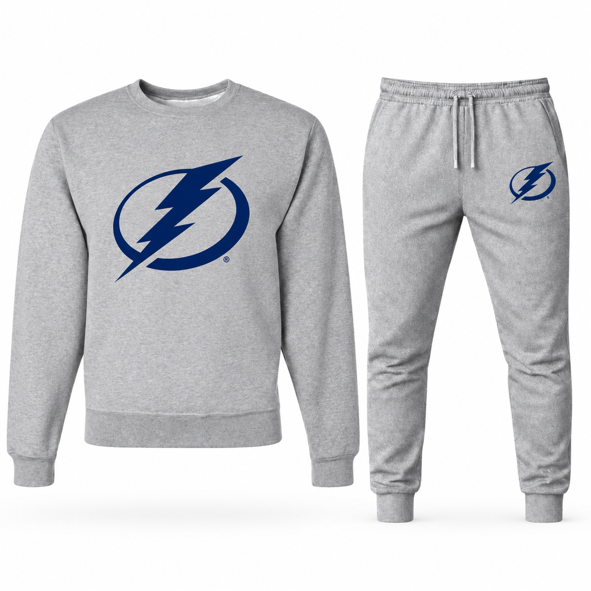 Men's Tampa Bay Lightning sweatshirt and joggers set, Gray
