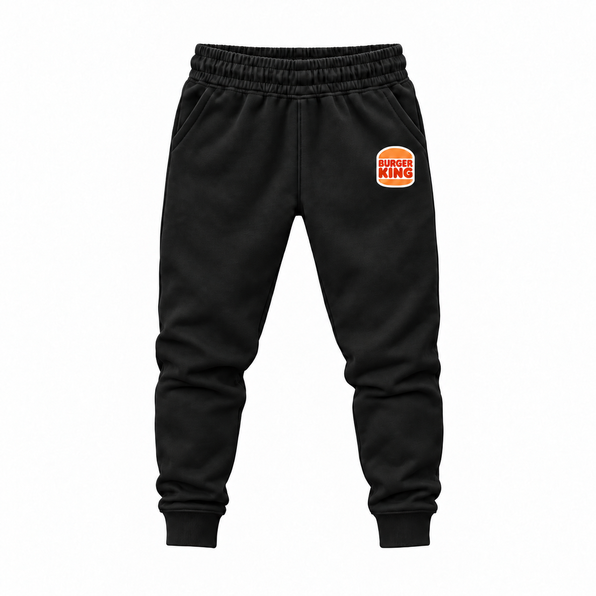 Youth Burger King Joggers Sweatpants - Black