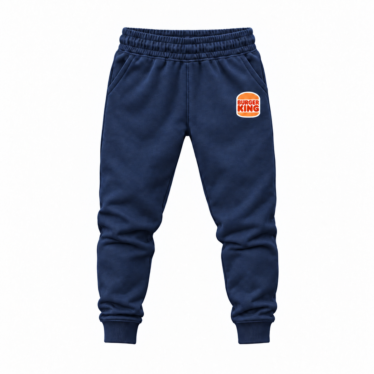 Youth Burger King Joggers Sweatpants - Navy