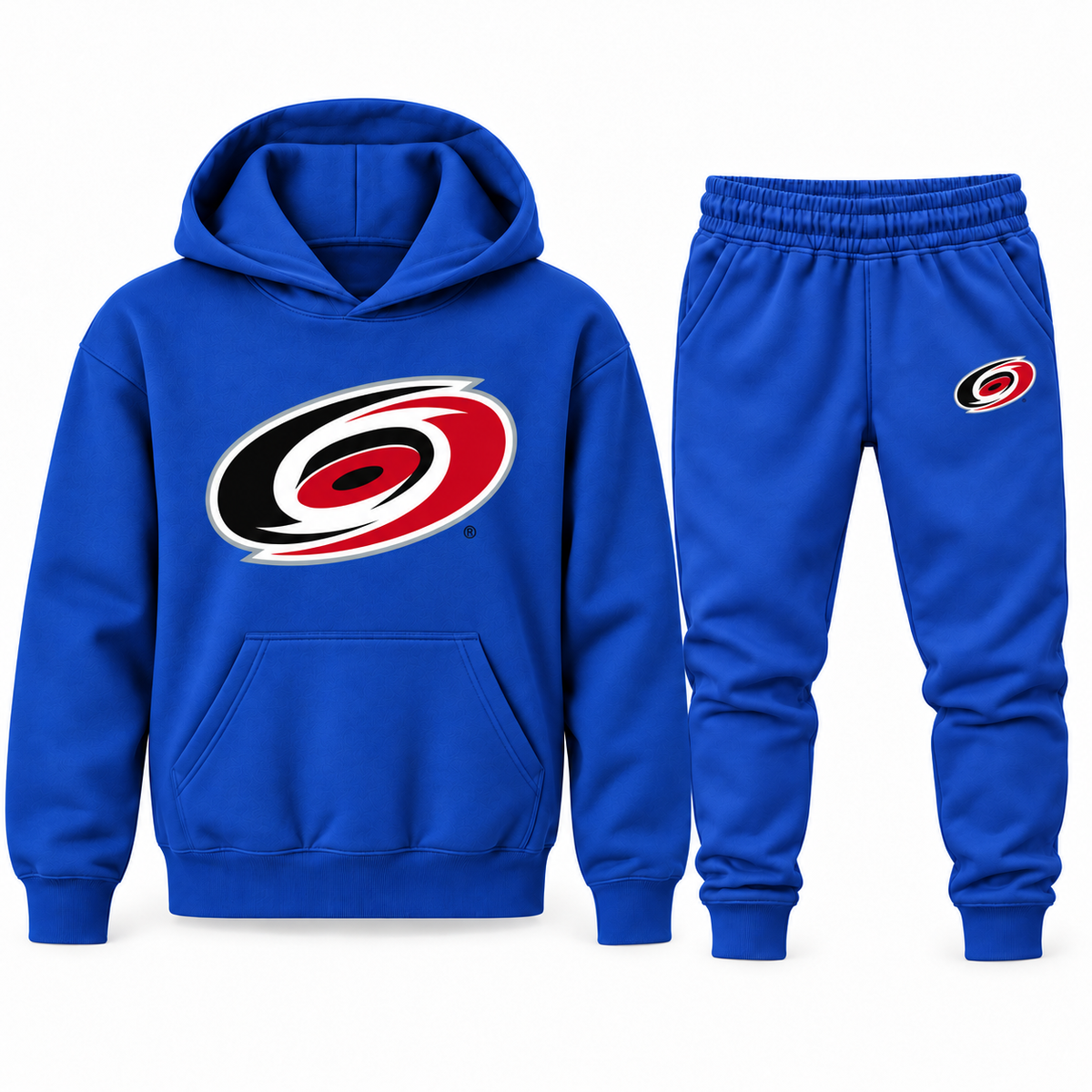 Youth Carolina Hurricanes Hoodie Jogger Set in Blue