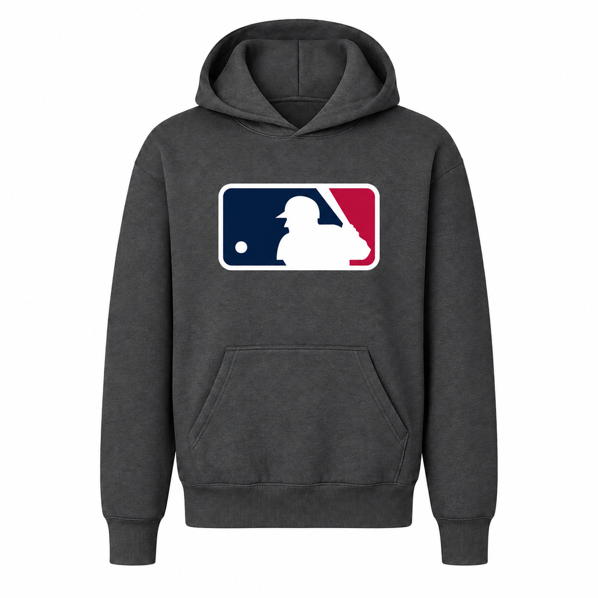 Youth's Major League Baseball MLB Pullover Hoodie - Charcoal