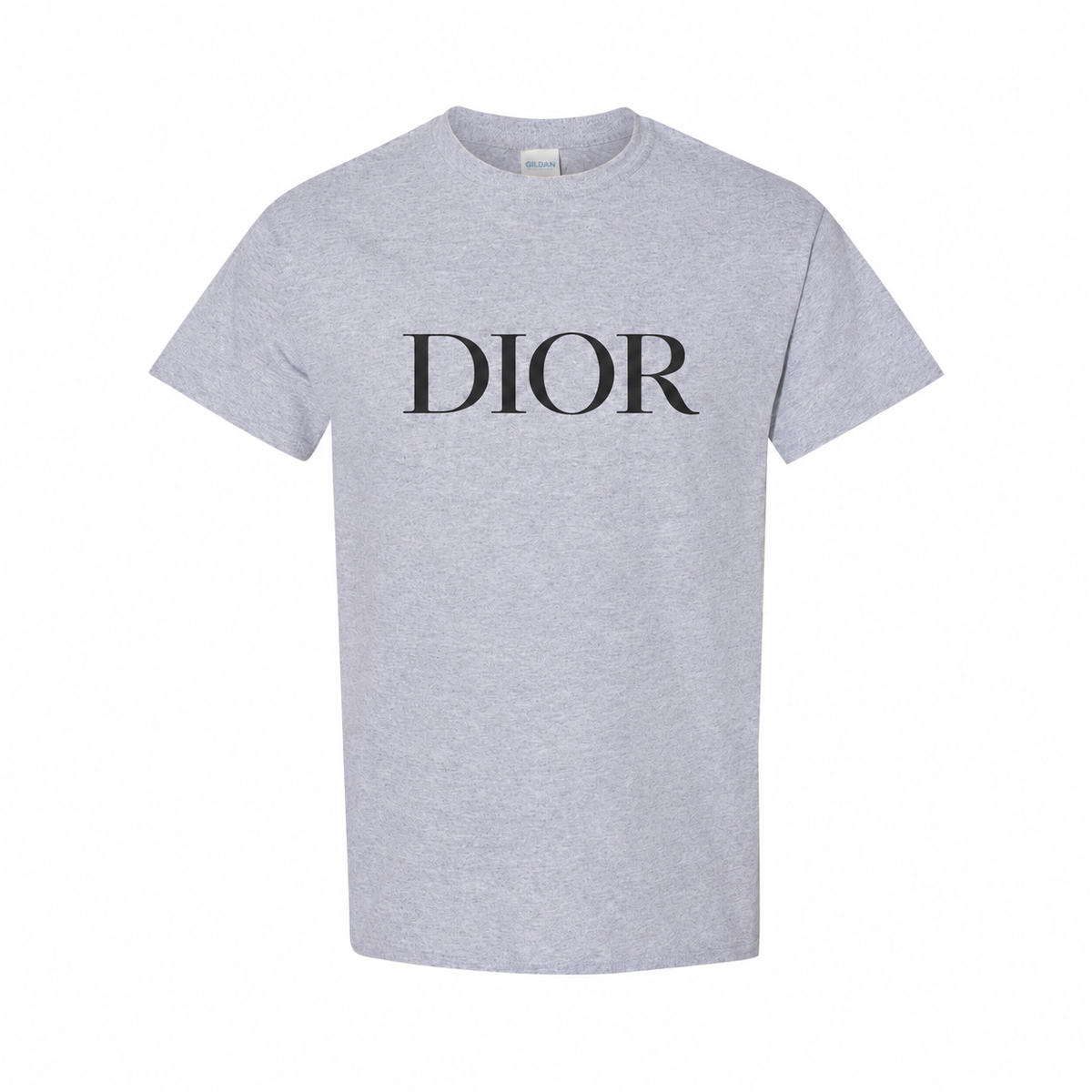 Youth black DIOR design cotton T-shirt, Gray