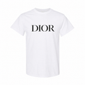 Youth black DIOR design cotton T-shirt, White