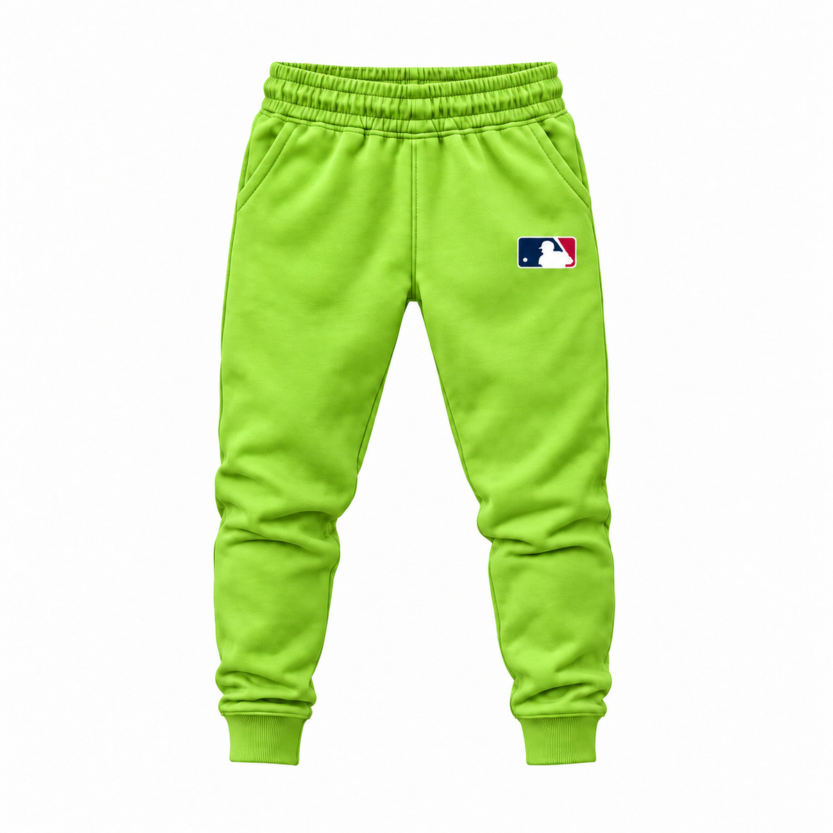 Youth MLB Joggers Sweatpants - Lime Green